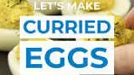 Lets make curried eggs! Craving a quick, delicious snack? Try ...
