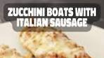 Let's make some Zucchini Boats!