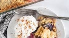 Low-Carb Berry Dump Cake