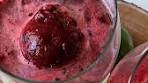 Make a Cherry-Lime Sorbet! ‍ 2 Cups Frozen Cherries 1/2 Cup ...