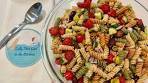 Make-Ahead Tricolor Pasta Salad
