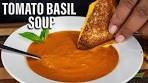 Make this amazing Tomato Basil Soup and Grilled Cheese ...