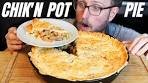 Making a VEGAN CHICK'N POT PIE from scratch with ...
