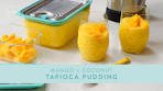 Mango and Coconut Tapioca Pudding