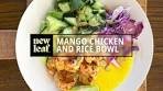 Mango Chicken & Rice Bowl