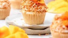 Mango Coconut Cupcakes