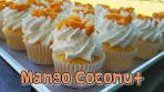 Mango Coconut Cupcakes