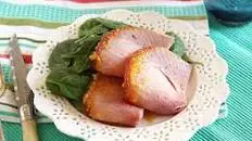 Mango-Ginger Glazed Ham