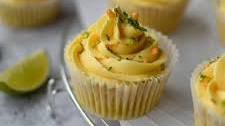 Mango, Lime and Coconut Cupcakes