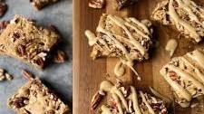 Maple Pecan Blondies