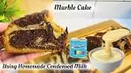 Marble Cake Recipe Using Homemade Condensed Milk ...