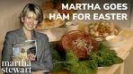Martha Goes Ham For Easter | Traditional Southern Stuffed ...