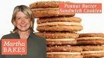 Martha Stewart's Peanut-Butter Sandwich Cookies | Martha ...