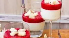 Mascarpone cream with white chocolate - dessert in a jar