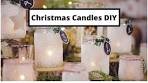 Mason Jar Christmas Candle DIY