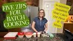 Master batch cooking: 5 essential time-saving secrets