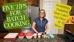 Master batch cooking: 5 essential time-saving secrets