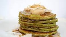 Matcha Banana Pancakes