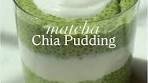 Matcha Chia Pudding Recipe: A Healthy Treat