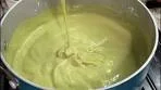 Matcha custard cream || custard filling for cake
