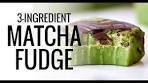Matcha Fudge