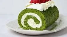 Matcha Swiss Roll Cake