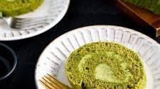 Matcha Swiss Roll (Roll Cake)