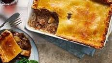 Meat & potato pie