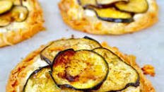 Mediterranean Eggplant & Feta tarts
