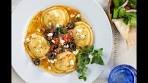 Mediterranean Ravioli with Feta