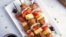 Michigan Cherry-aki Grilled Chicken Skewers