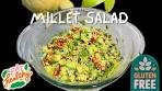 Millet salad / Foxtail millet salad / Gluten free salad / weight ...