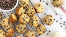 Mini Banana Chocolate Chip Muffins
