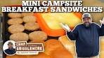 Mini Campsite Breakfast Sandwiches | Blackstone Griddles