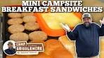 Mini Campsite Breakfast Sandwiches | Blackstone Griddles