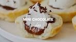 Mini Chocolate Pies (easy individual chocolate cream pie ...