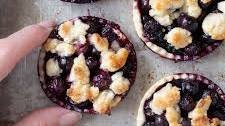 Mini Fresh Blueberry Lemon Pies
