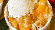 Mini Peach Cobblers