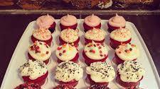 Mini Red Velvet Cupcakes with Cream Cheese Icing