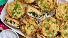 Mini Spinach Pie with Whipped Ricotta