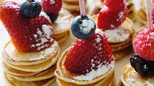 Mini Very Berry Pancake Skewers Recipe