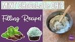 Mint Chocolate Chip Buttercream Recipe - DELISH!!