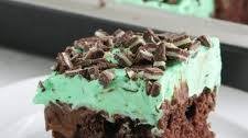 Mint Chocolate Poke Cake