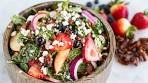 Mixed Berry Spinach Salad With Strawberry Balsamic ...