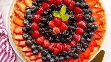 Mixed Berry Tart with Mascarpone Filling