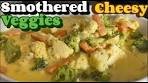 Mixed Vegetables Smothered In Cheese Sauce
