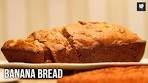 Moist & Fluffy Walnut Banana Bread Recipe | Easy ...
