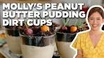 Molly Yeh's Peanut Butter Pudding Dirt Cups with Marzipan ...