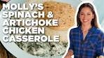 Molly Yeh's Spinach and Artichoke Chicken Casseroles | Girl ...