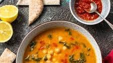 Moroccan Chickpea Soup Recipe
